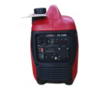 Генератор инверторный FORZA FZ-1400i (1,1-1,2кВт; 230В; Двигатель 4-х тактный, SH60B ; Бензин; Ёмкость бака: 2л; Ёмкость картера: 0,35л; Ручной стартер.; Время работы: 3ч; 59Дб;  Вес: 12кг)