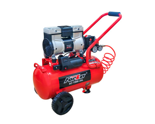 Компрессор воздушный безмасляный FORZA AC-1500-24L