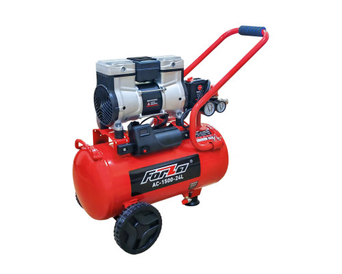 Компрессор воздушный безмасляный FORZA AC-1500-24L
