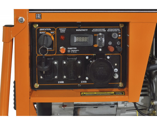 Генератор CARVER PPG - 7000DE дизель