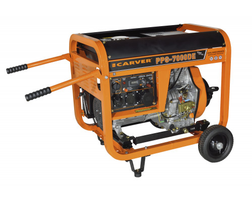 Генератор CARVER PPG - 7000DE дизель
