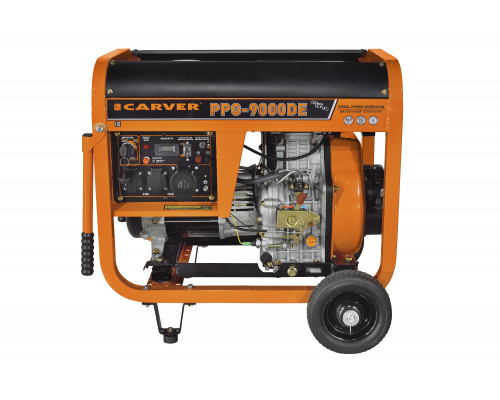 Генератор CARVER PPG - 9000DE дизель