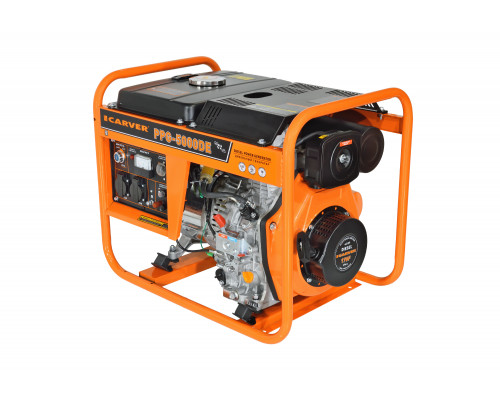 Генератор CARVER PPG - 5000DE дизель