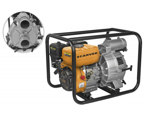 Мотопомпа CARVER CGP 5580 D для грязной воды