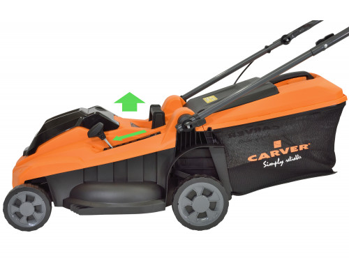 Газонокосилка аккумуляторная CARVER CLM-01BL40-430HM без АКБ