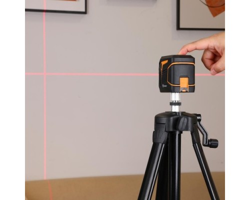 Лазерный уровень DEKO DKLL11 PREMIUM, tripod 1 m в кейсе со штативом 1 м [065-0271-2]
