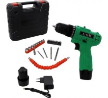 Дрель-шуруповерт аккумуляторная ZITREK Green 12-Li-ion Max 063-4043