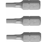Бита для заворачивания MAKITA B-23690 HEX3.0, 25 мм, C-form, 3 шт.