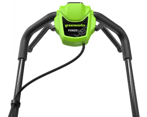 Газонокосилка аккумуляторная GREENWORKS 2520707UD 2x24V, 36 см, бесщеточная, c 2хАКБ 4 Ач и ЗУ купить с доставкой и официальной гарантией