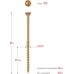 Конструкционные саморезы ЗУБР КС-П 60х4.5 мм, 140 шт., желтый цинк [30041-45-060]