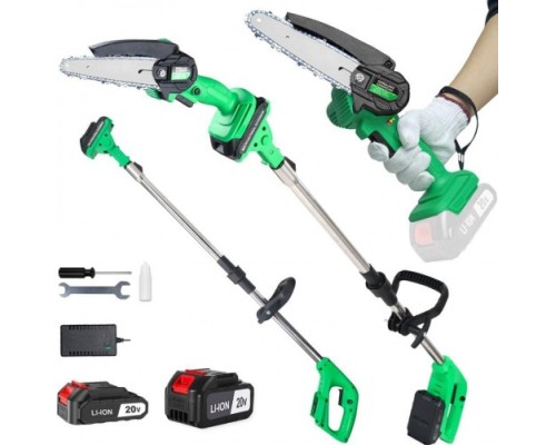 Пила цепная аккумуляторная ZITREK GreenSaw 20 Plus [082-1856]