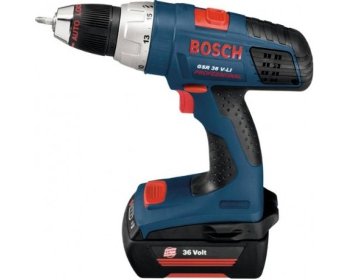 Аккумуляторный шуруповерт BOSCH GSB 36 VE-2-LI ударная [06019C1100] 2х4,0 Ач, L-Boxx