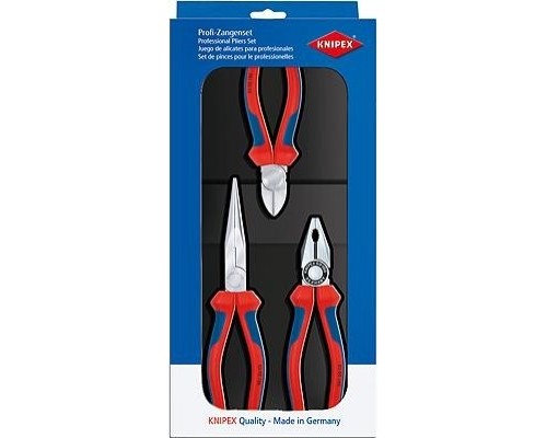 Набор слесарных инструментов KNIPEX 3 предмета 002011 [KN-002011]