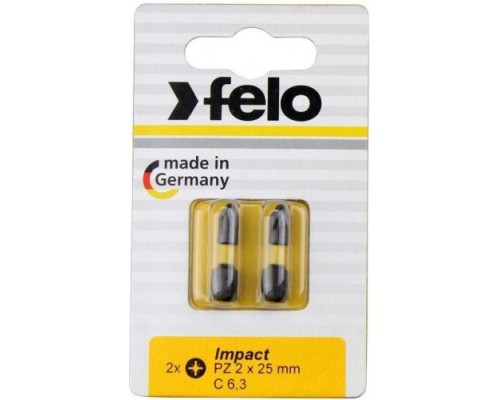 Бита для заворачивания FELO 03202541 ударная серия impact ph2x50, 1 шт