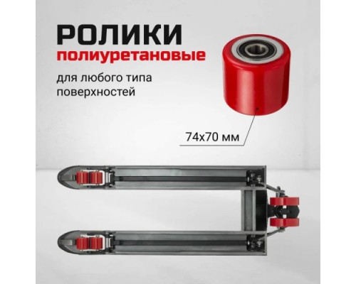 Тележка гидравлическая ручная SIMETRO Prime-25-1.15
