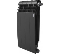 Радиатор отопления ROYAL THERMO Biliner B 500 Черный - 4 секц. биметаллический НС-1682287