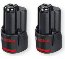 Набор аккумуляторов BOSCH GBA 10,8V 1,5 Ah Li-Ion (2шт) [1600Z0003Z]