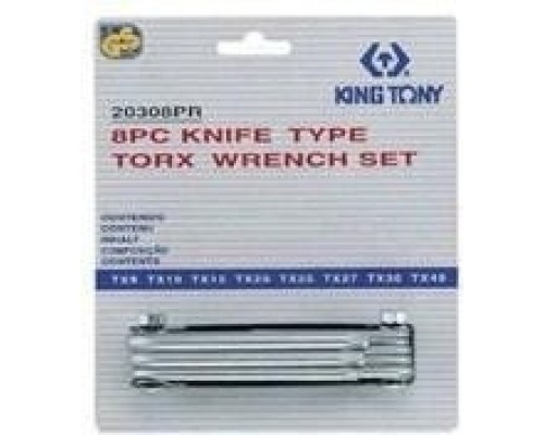 Набор ключей TORX KING TONY 20308PR