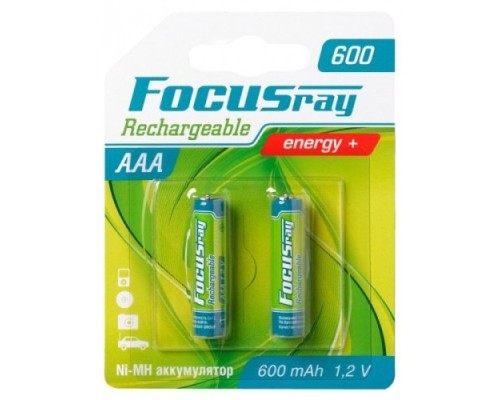 Аккумулятор FOCUSray 600 mAH ААА 2/24/288  [629011]