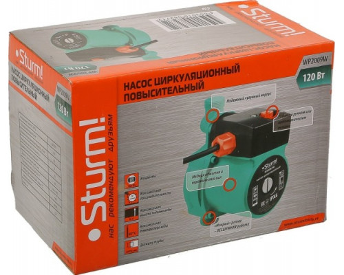 Насос повысительный Sturm WP2009W