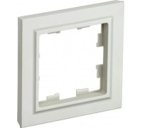 Рамка IEK BRITE РУ-1 1-м бежевая BR-M12-K10