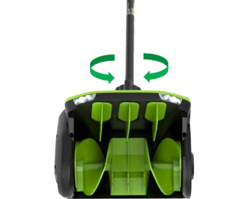 Снегоуборщик (электролопата) аккумуляторный GREENWORKS 2603107UG 40V, 30 см, бесщеточный, с 1хАКБ 5 Ач и ЗУ купить с доставкой и официальной гарантией