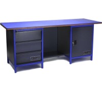 Верстак слесарный двухтумбовый ВЕРСТАКОФФ PROFFI-M 3МД ТПС1Д 102164 [102164]