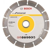 Алмазный диск универсальный BOSCH 180х22.2 мм ECO for Universal (уп.10шт) [2608615043]