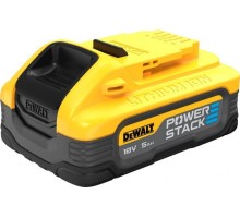 Аккумулятор DeWALT 18V POWERSTACK 5.0 Ач Li-Ion  (DCBP518-XJ) DCBP518