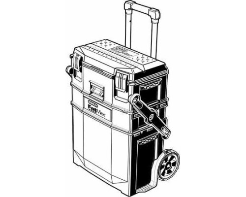 Ящик для инструмента STANLEY FATMAX MOBILE WORK STATION 1-94-210 [1-94-210]