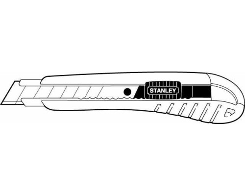 Нож STANLEY SNAP OFF BLADE 0-10-280 с отламывающимися сегментами 18 мм [0-10-280]