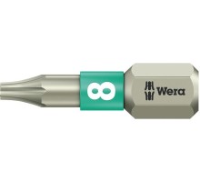 Бита для заворачивания, нержавеющая сталь WERA 3867/1 TS TX8, 25 мм WE-071030 WE-071030