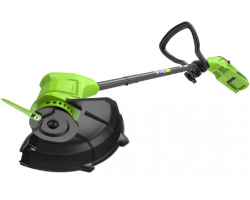 Триммер аккумуляторный GREENWORKS 2113307SA 24V, 25 см, с 1хАКБ 2 Ач и ЗУ купить с доставкой и официальной гарантией