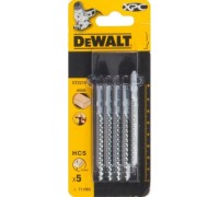 Пилки по дереву DeWALT XPC T119BO 82х54х2.0х15мм (5 шт) DT2216-QZ DT2216-QZ