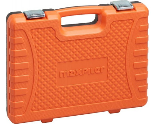 Набор инструментов MAXPILER MXT-82-SET, 82 предмета, 1/2" и 1/4", CrV