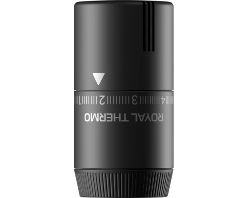 Термоголовка жидкостная ROYAL THERMO Design М30х1,5 черная RATHDN13015BL НС-1697763 купить с доставкой и официальной гарантией