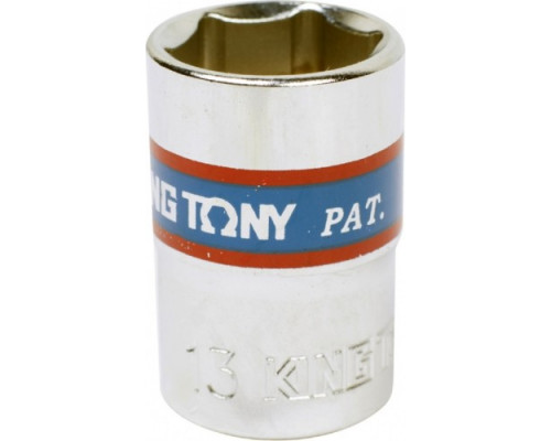 Головка шестигранная 13 мм 3/8" KING TONY 333513M