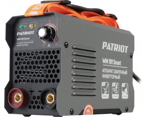 Сварочный инвертор PATRIOT WM 181Smart MMA + маска 301D [605302293]