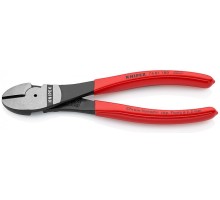 Бокорезы KNIPEX KN-7401180SB особо мощные, 180 мм, обливные ручки