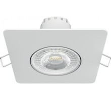 Светильник встраиваемый GAUSS 948 411 106 downlight квадрат 6w 500lm 3000k белый [948411106]