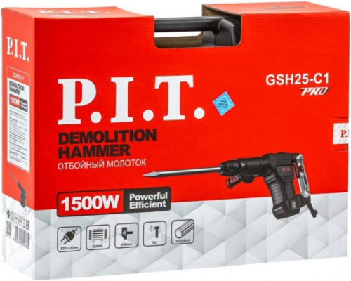 Молот ударный сетевой P.I.T. GSH25-C1 купить с доставкой и официальной гарантией