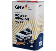 Масло моторное GNV Power Revolve 0W20 4 л (металл. канистра) GPR1M20454040130020004