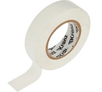 Изолента Kranz KR-09-2201 ПВХ 19 мм х25 м, белая