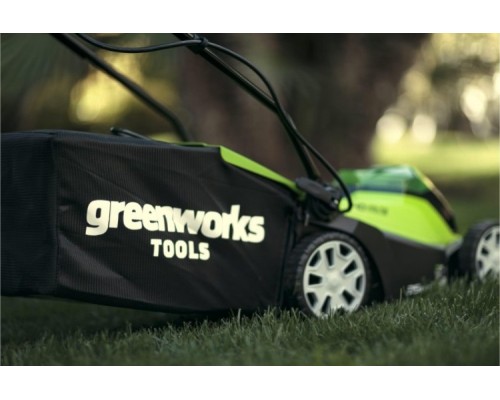 Газонокосилка аккумуляторная GREENWORKS G40LM35K4 (2501907UB) [2501907UB]