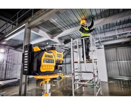 Лазерный уровень DeWALT DCE089NG18-XJ cамовыравнивающийся, зеленый 360°