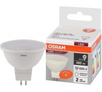 Лампа светодиодная Osram LED VALUE mr16 50 6sw/840 230v gu5.3 4058075582637