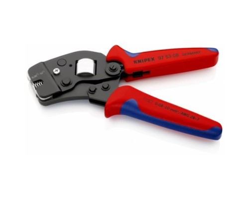 Пресс-клещи KNIPEX KN-975308SB для контактных гильз DIN 46228