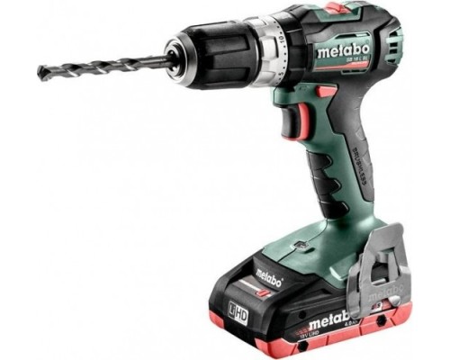 Дрель-шуруповерт аккумуляторная METABO SB 18 L BL 2x4.0 Ач LiHD, ударная, бесщеточная [602331800]