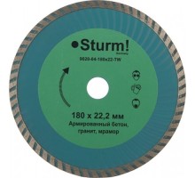 Алмазный диск универсальный Sturm 9020-04-180x22-TW turbo wave 180мм