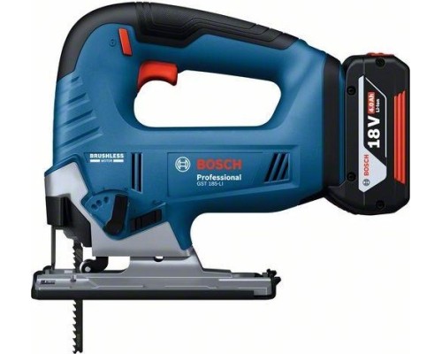 Лобзик аккумуляторный BOSCH GST 185-LI [06015B3023] Скобовидная рукоятка